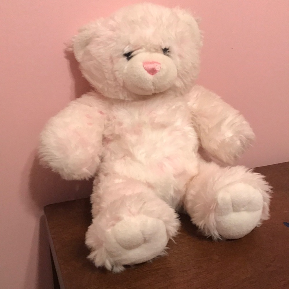 Cotton candy teddy bear